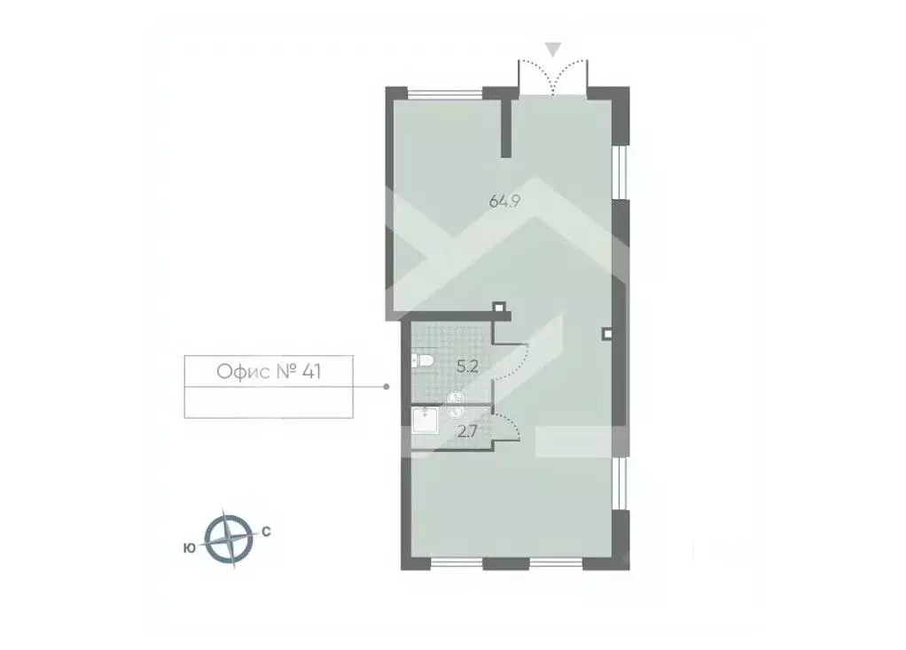 Торговая площадь в Москва Производственная ул., 17 (73 м) - Фото 1