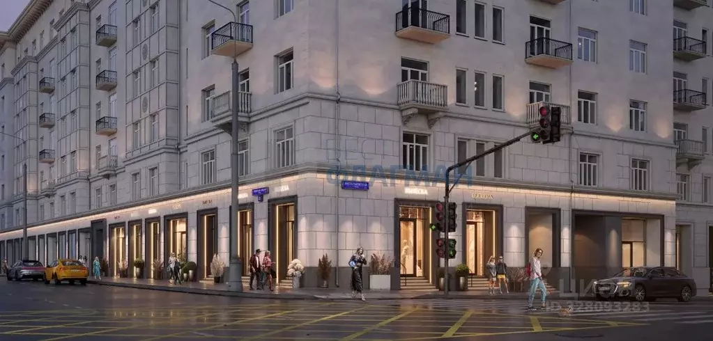 Помещение свободного назначения в Москва 1-я Тверская-Ямская ул., 11 ... - Фото 1