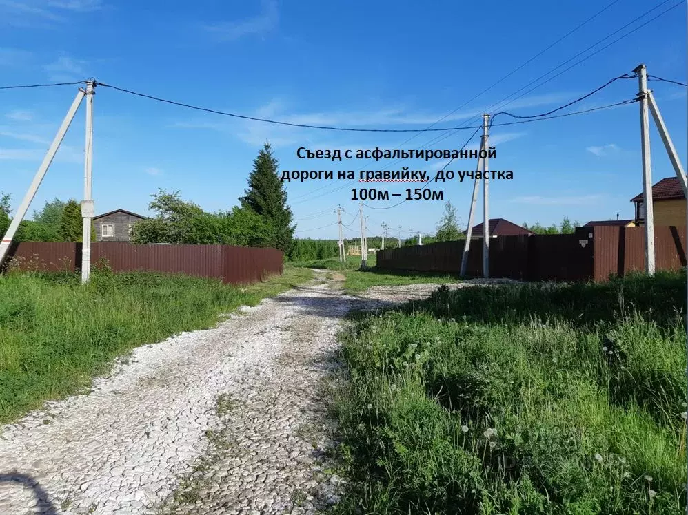 Участок в Нижегородская область, Богородский муниципальный округ, д. ... - Фото 1