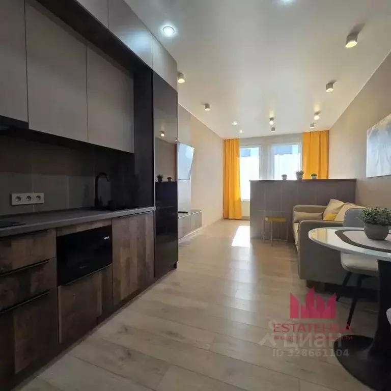 Студия Москва Новоостаповская ул., 20 (26.5 м) - Фото 1