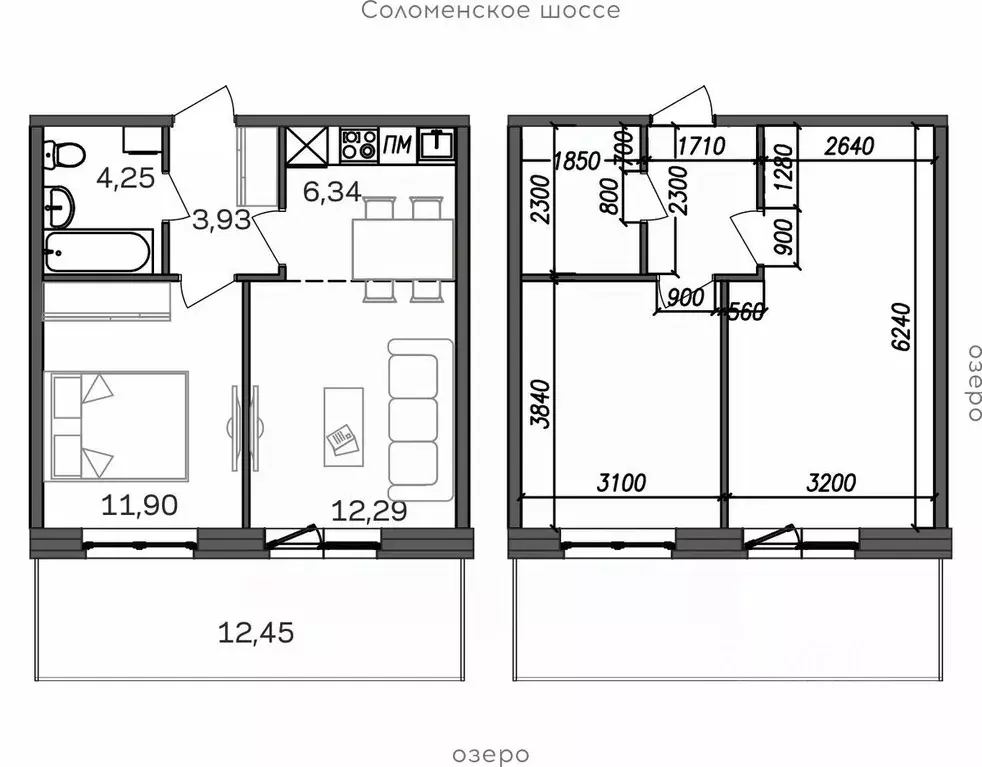 2-к кв. Карелия, Петрозаводск Район Северная промзона, Вороний Наволок ... - Фото 0