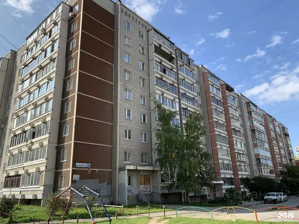 Комната Свердловская область, Екатеринбург ул. Владимира Высоцкого, 30 ... - Фото 0