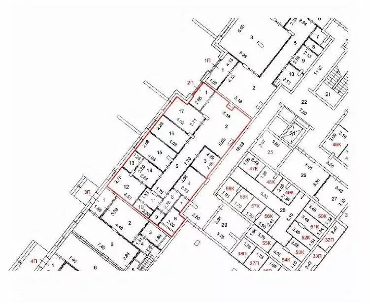 Торговая площадь в Москва Краснобогатырская ул., 40 (129 м) - Фото 2