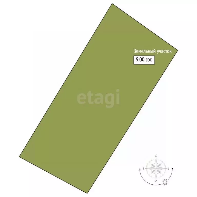 Участок в Севастополь с. Подгорное, ул. Прохладная, 8 (9.0 сот.) - Фото 2