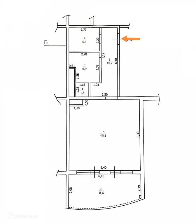 Продаётся 2-к квартира, 82.5 м - Фото 1