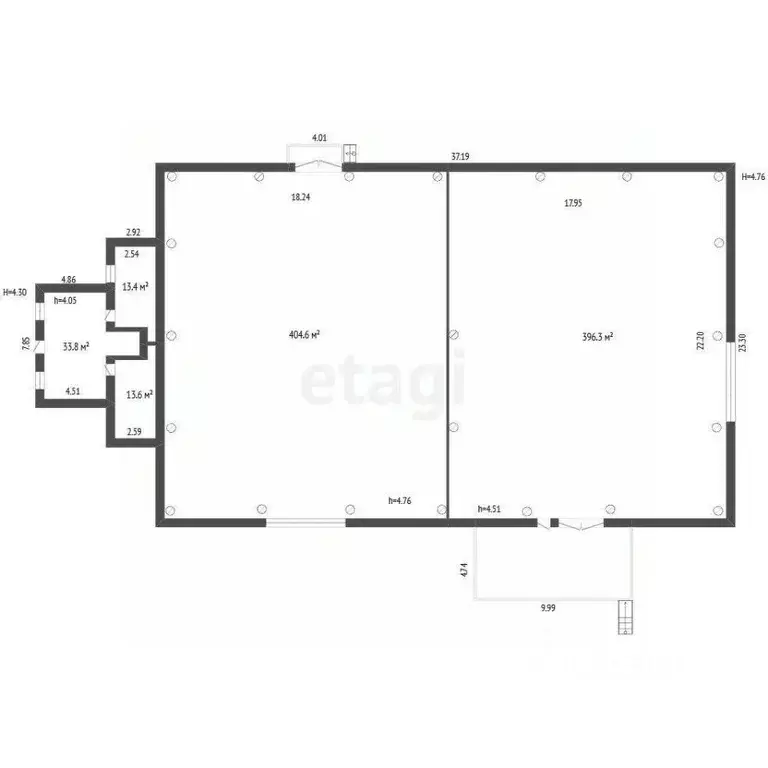 Склад в Кемеровская область, Новокузнецк Технический проезд, 5 (800 м) - Фото 2