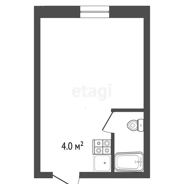 1-комнатная квартира: Муром, улица Войкова, 2Б (18.2 м) - Фото 0