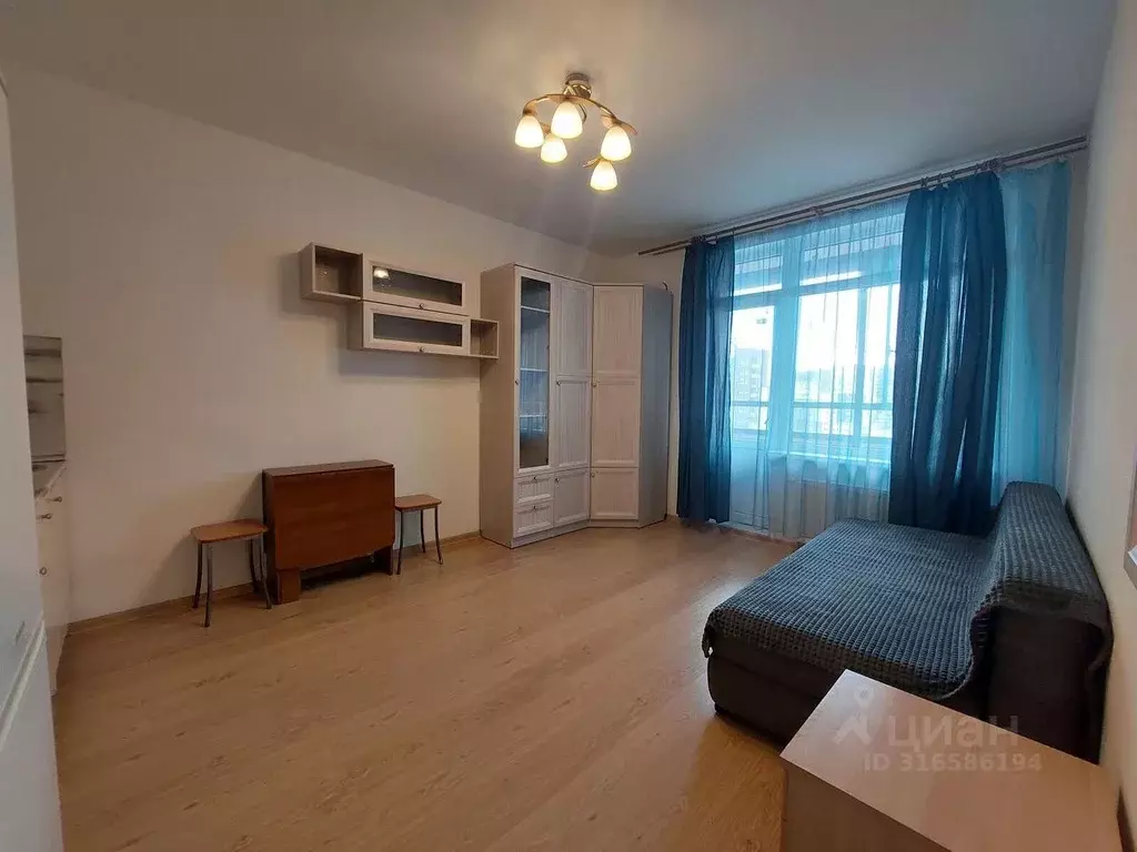 Студия Санкт-Петербург аллея Арцеуловская, 23к1 (25.4 м) - Фото 0