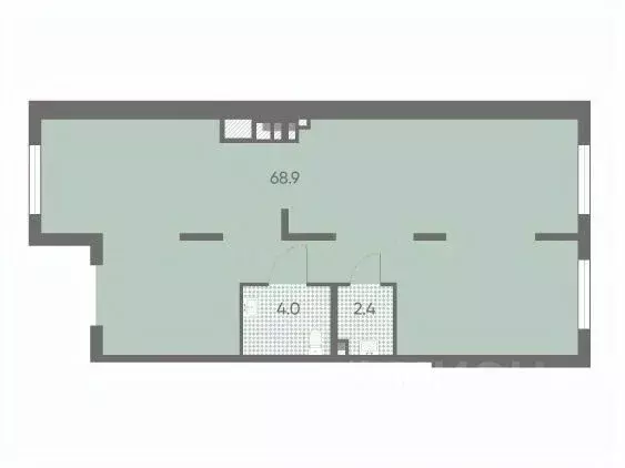 Помещение свободного назначения в Санкт-Петербург пос. Шушары, Пулково ... - Фото 1