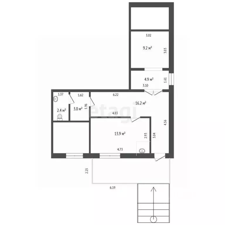 Помещение свободного назначения в Тюменская область, Тюменский ... - Фото 2