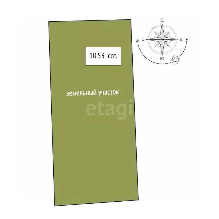 Участок в Свердловская область, Горноуральский муниципальный округ, с. ... - Фото 2