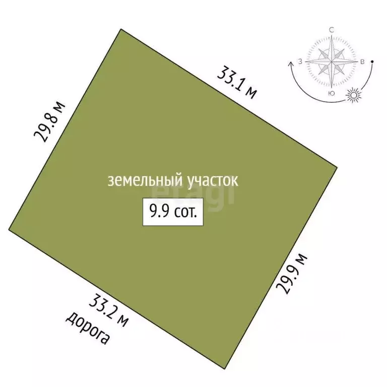 Участок в Крым, Симферопольский район, Трудовское с/пос, с. Лазаревка ... - Фото 1