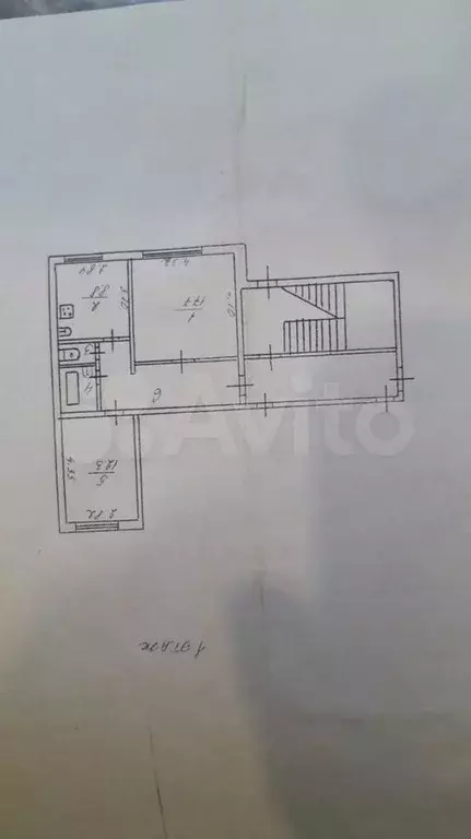 2-к. квартира, 53 м, 1/5 эт. - Фото 0