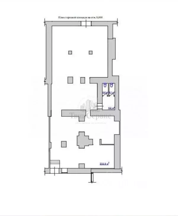 Торговая площадь в Тульская область, Тула Красноармейский просп., 19 ... - Фото 2