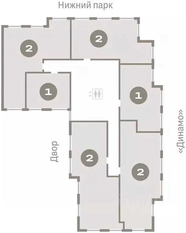 1-к кв. Липецкая область, Липецк пл. Петра Великого, 1 (51.25 м) - Фото 1