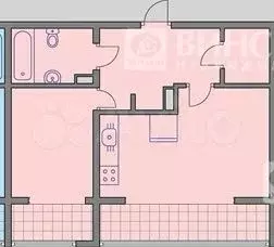 2-к. квартира, 60 м, 10/14 эт. - Фото 0