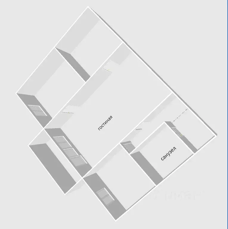 2-к кв. Тульская область, Тула ул. Макаренко, 10Б (45.2 м) - Фото 2