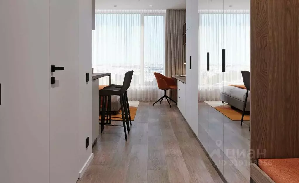 Студия Санкт-Петербург Камышовая ул., 25 (27.0 м) - Фото 0