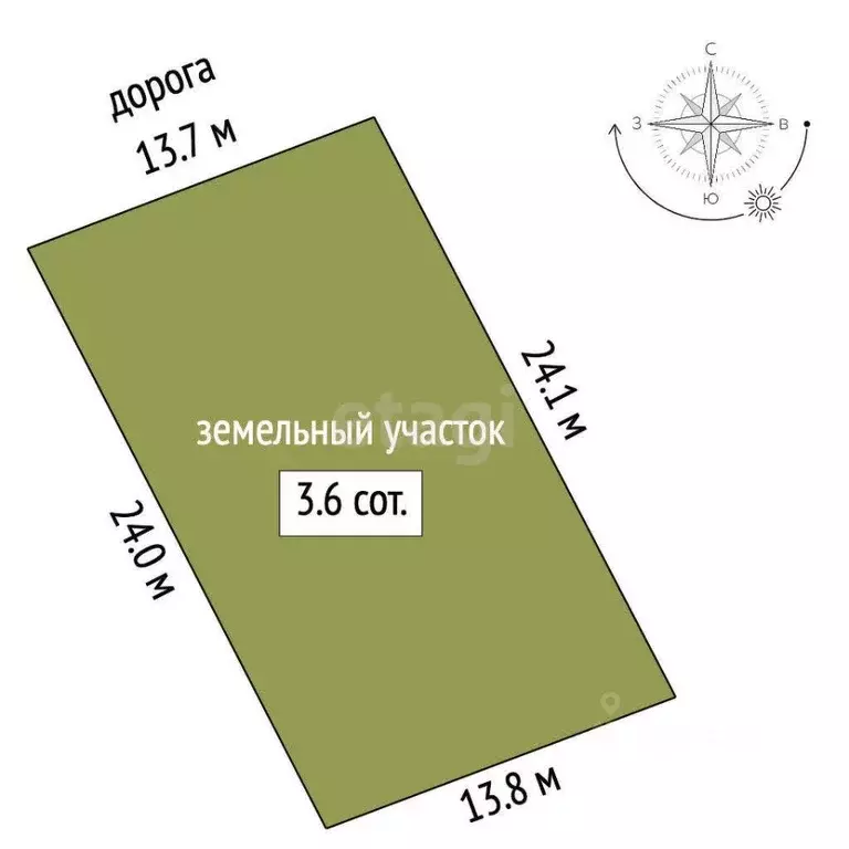 Участок в Ростовская область, Ростов-на-Дону Половецкая ул. (3.58 ... - Фото 1