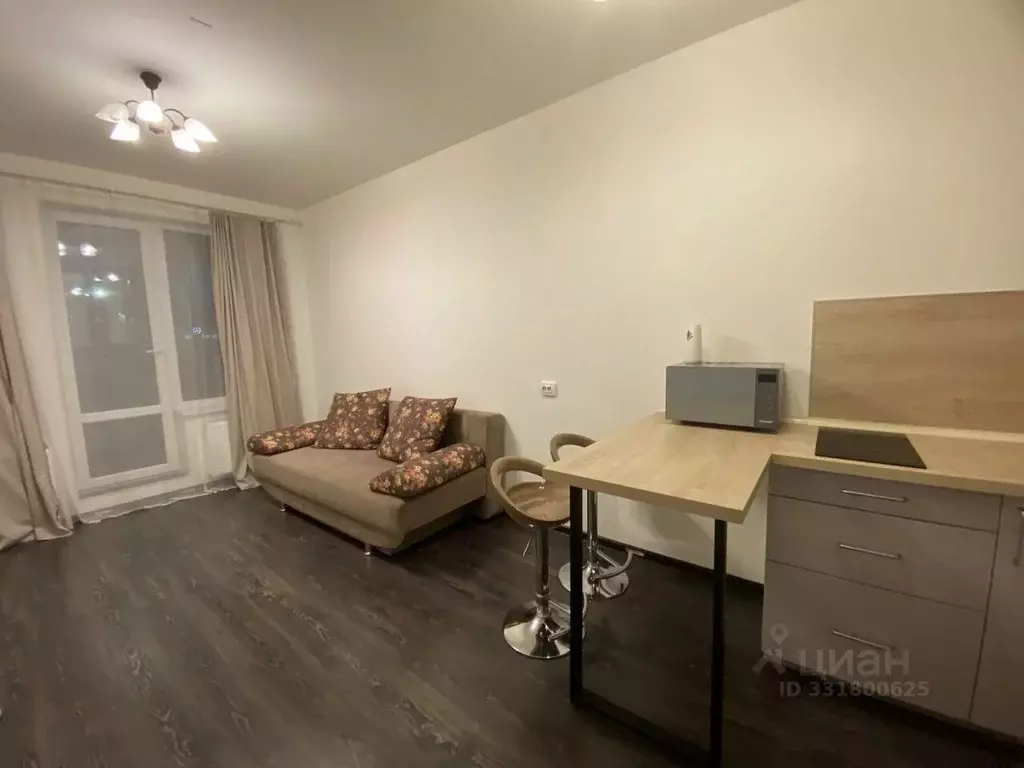 Студия Санкт-Петербург Светлановский просп., 8 (25.5 м) - Фото 2