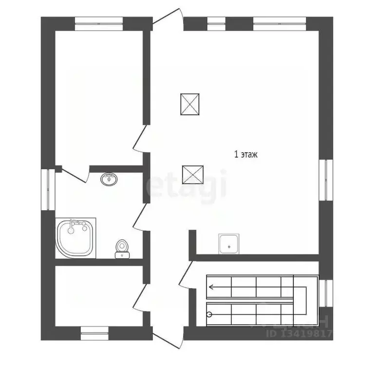 Дом в Брянская область, Брянский район, Свенское с/пос, пос. ... - Фото 2