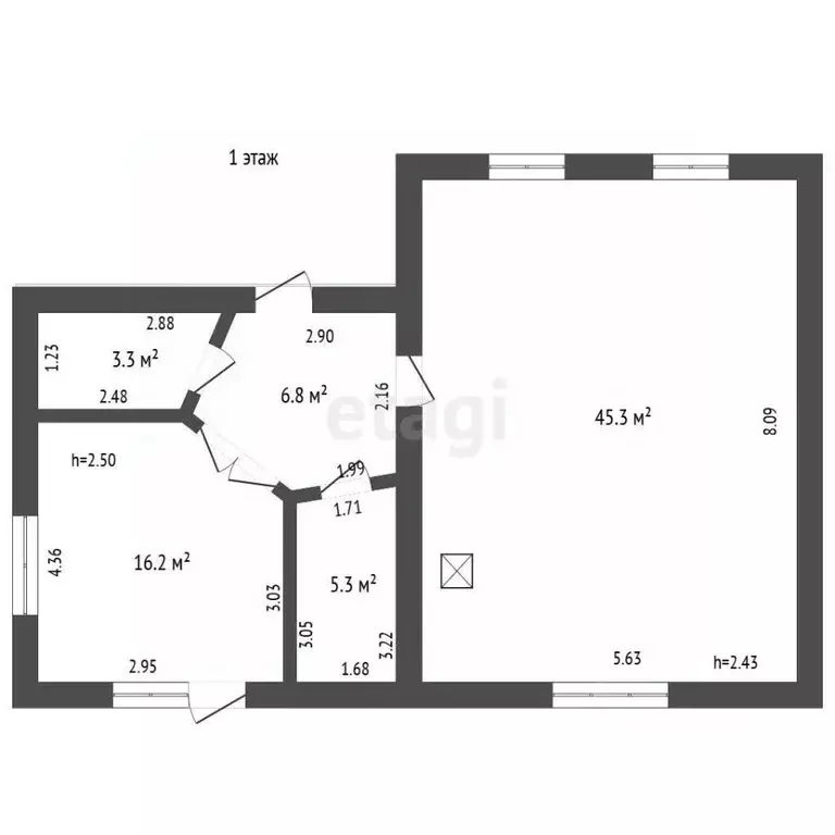 Дом в Вологодская область, Никольский муниципальный округ, д. ... - Фото 2