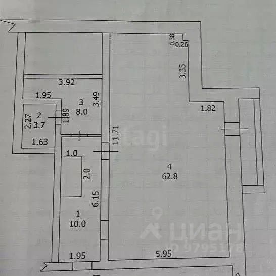 4-к кв. Татарстан, Казань ул. Лесгафта, 28а (167.3 м) - Фото 1