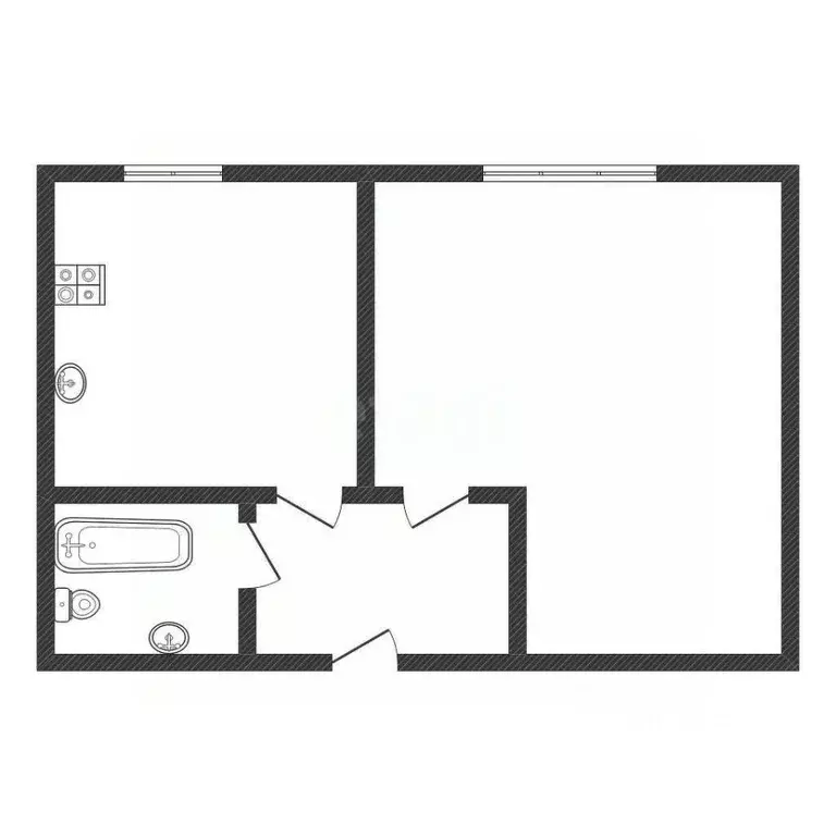 1-к кв. Алтайский край, Бийск ул. Красильникова, 305 (36.0 м) - Фото 2