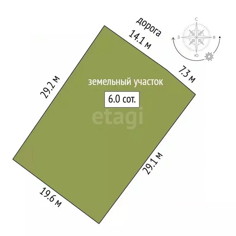 Участок в Костромская область, Кострома Буйская ул. (6.0 сот.) - Фото 2