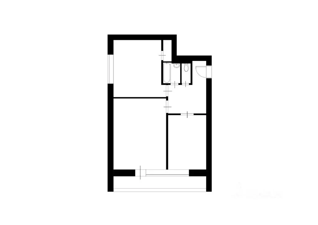 2-к кв. Москва ул. Академика Виноградова, 10К1 (55.0 м) - Фото 1