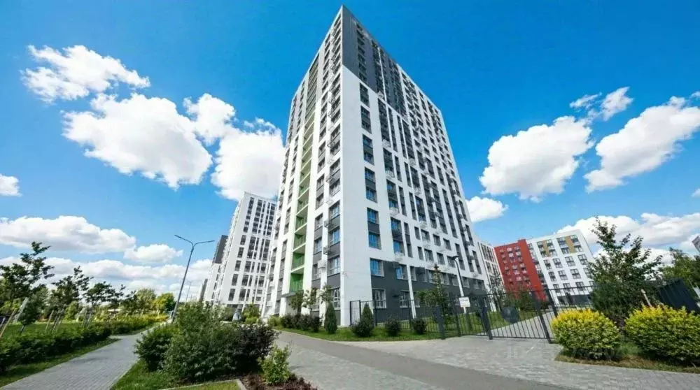 1-к кв. Татарстан, Казань ул. Азата Аббасова, 21А (34.6 м) - Фото 1