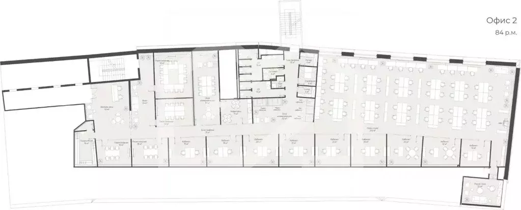 Помещение свободного назначения в Москва ул. Станиславского, 21С3 (950 ... - Фото 2