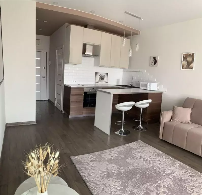 Студия Москва Ходынский бул., 2 (32.0 м) - Фото 1