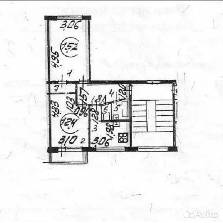 2-к. квартира, 45 м, 3/5 эт. - Фото 0