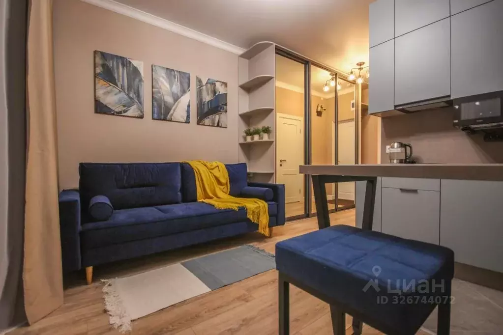 Студия Москва Скандинавия жилой комплекс, ул. Эдварда Грига, 16к2 ... - Фото 1