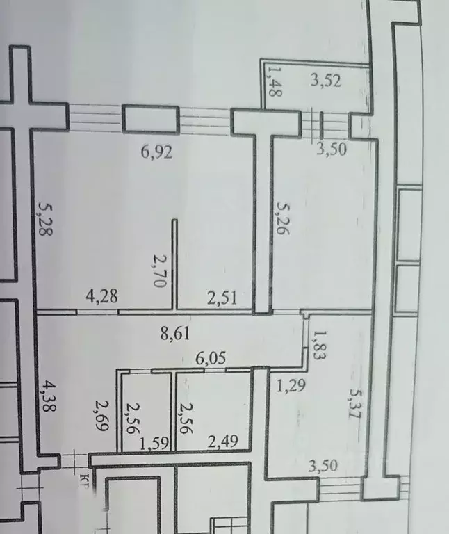 3-к кв. Забайкальский край, Чита Красноармейская ул., 54 (102.0 м) - Фото 1