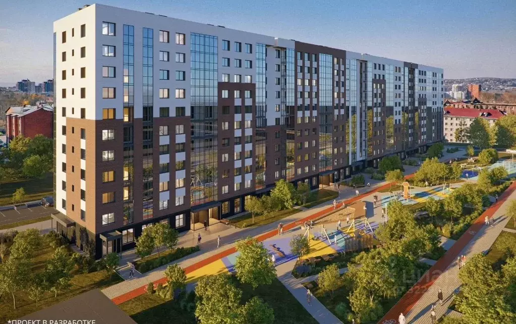 3-к кв. Иркутская область, Иркутск ул. Ивана Доронина, 9 (81.1 м) - Фото 2