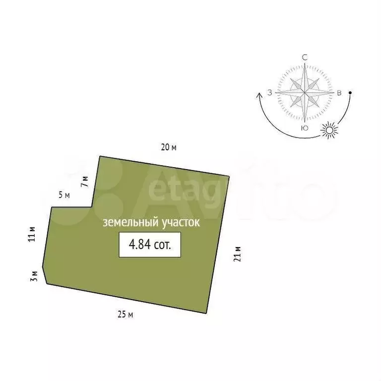 Дом 56,1 м на участке 4,8 сот. - Фото 0