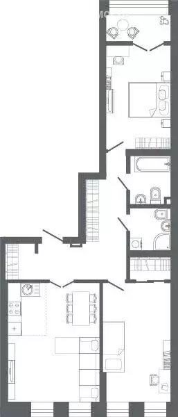 2-комнатная квартира: Екатеринбург, улица Мира, 47 (84.5 м) - Фото 0