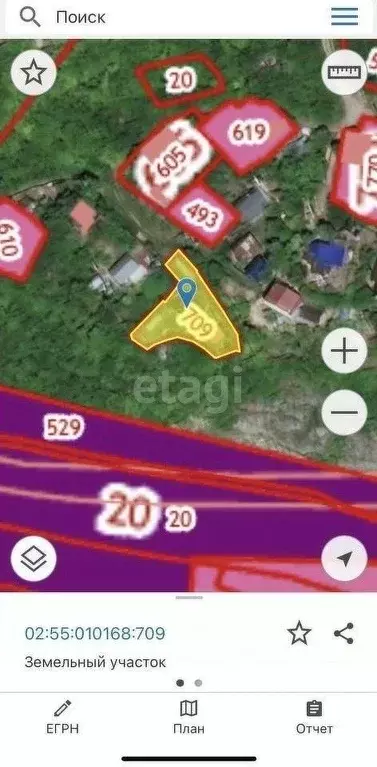 Участок в Башкортостан, Уфа ул. Средняя Республиканская, 13А (6.3 ... - Фото 2