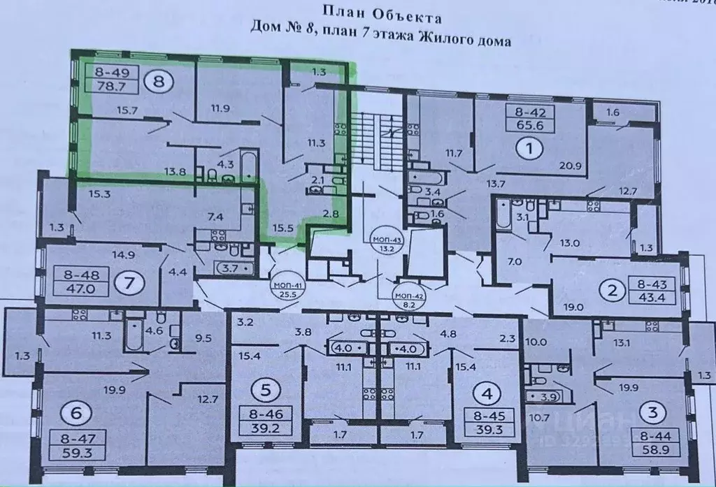 3-к кв. Москва бул. Скандинавский, 2к8 (77.9 м) - Фото 1
