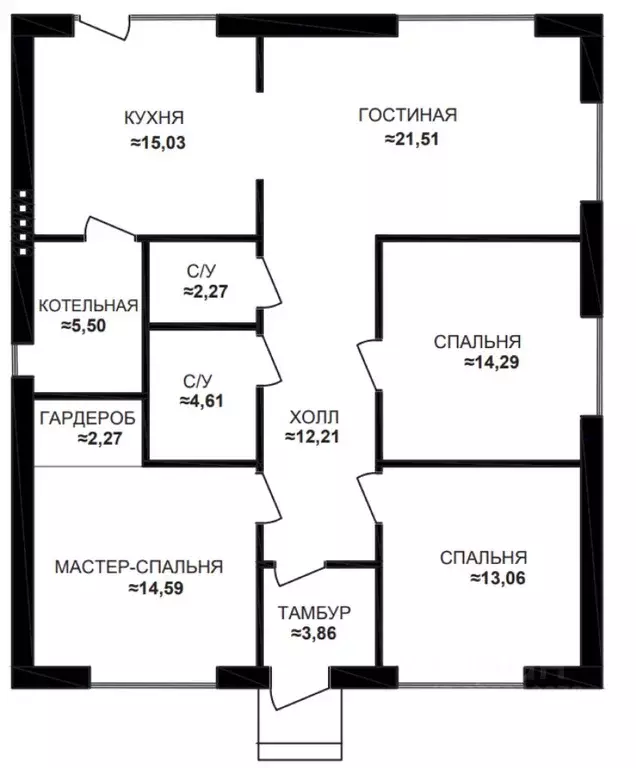 дом в ростовская область, аксай ул. изумрудная (109 м) - Фото 1