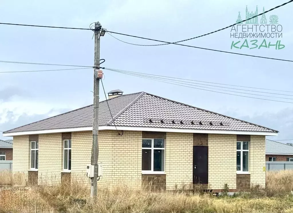 Дом в Татарстан, Лаишевский район, Кирбинское с/пос, д. Травкино ул. ... - Фото 2