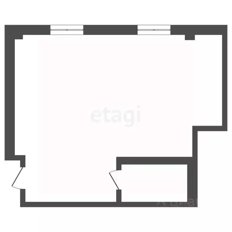 2-к кв. Архангельская область, Архангельск ул. Выучейского, 96к1 (53.3 ... - Фото 2