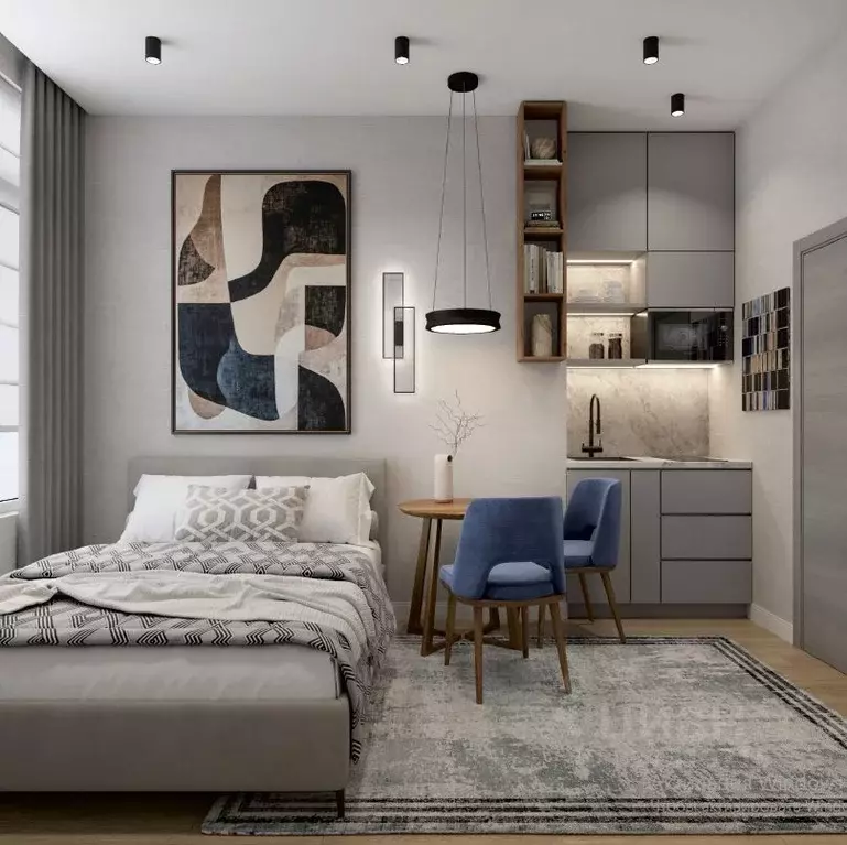 Студия Москва Большая Тульская ул., 2 (14.7 м) - Фото 1