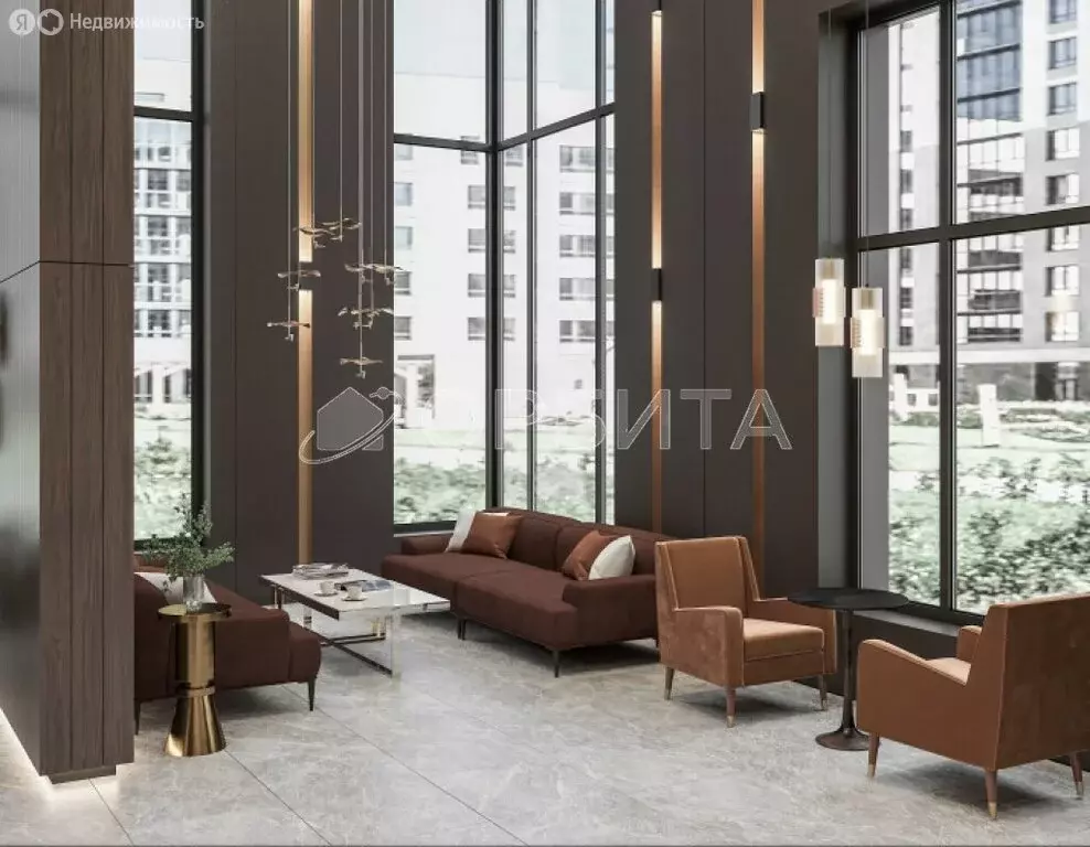 1-комнатная квартира: Тюмень, улица Евгения Войнова, 8 (41.6 м) - Фото 1