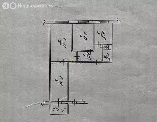 3-комнатная квартира: Саратов, Высокая улица, 10 (60.5 м) - Фото 1