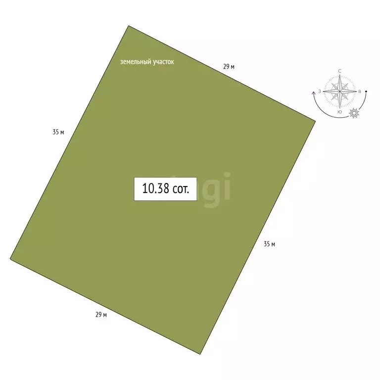 Участок в село Онгудай, улица Романтиков (10.38 м) - Фото 1