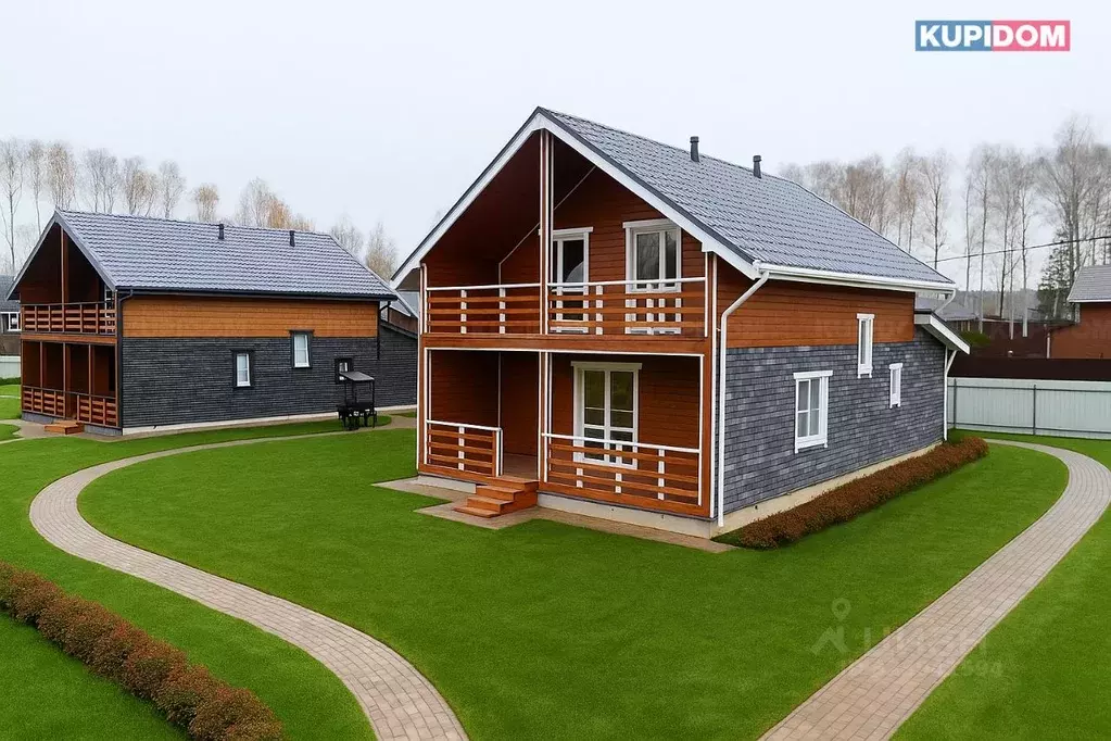 Дом в Калужская область, Боровский муниципальный округ, Совьяки с/пос, ... - Фото 2