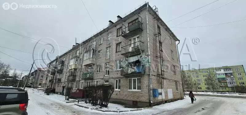 3-комнатная квартира: Подпорожье, Красноармейская улица, 16 (56.3 м) - Фото 1